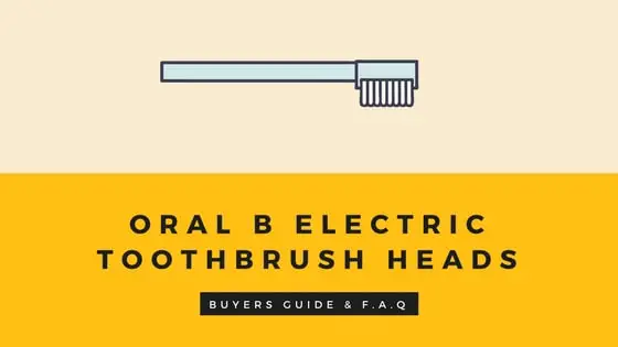 Braun oral b electric toothbrush heads