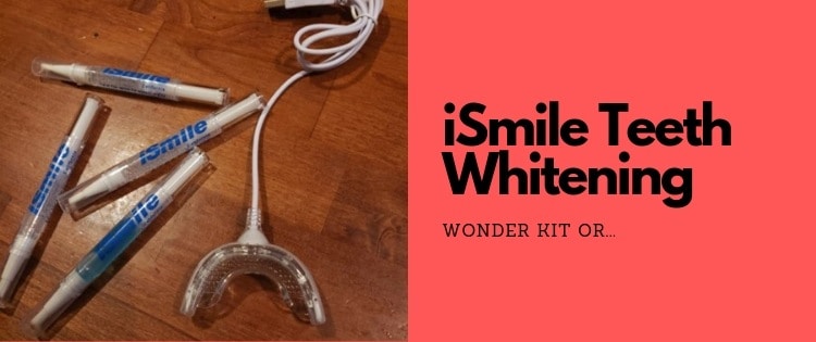 ismile teeth whitening kit review