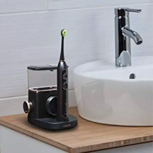 waterpik on bathroom top