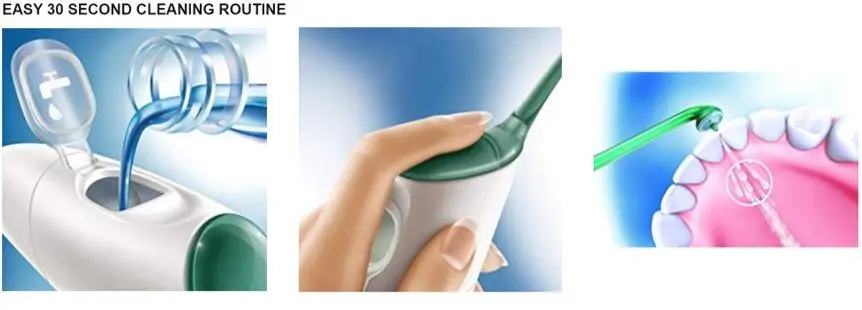 using the philips sonicare airfloss