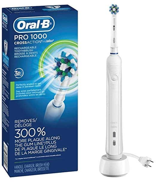 Oral B White Pro 1000 Power Rechargeable Toothbrush Review