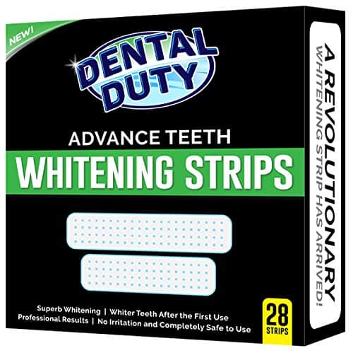 dental duty advance teeth whitening strips
