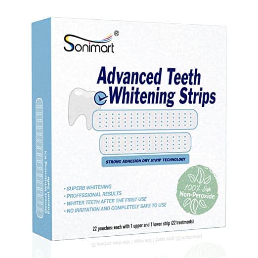 sonimart advanced teeth whitening strips