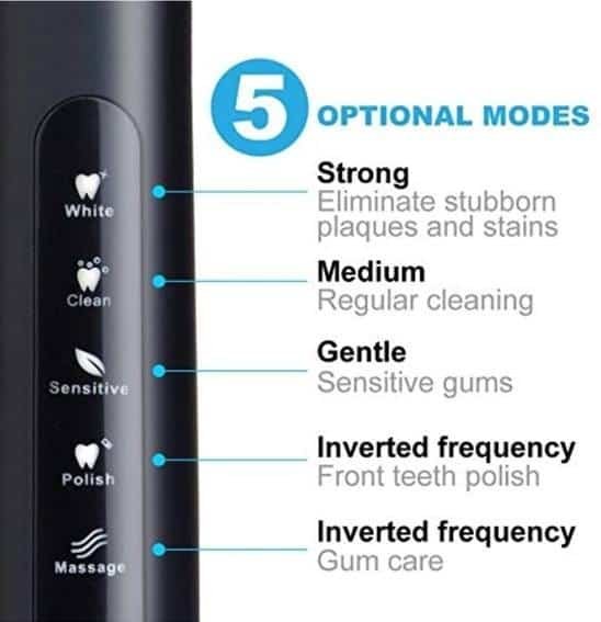 fairywill electric toothbrush review