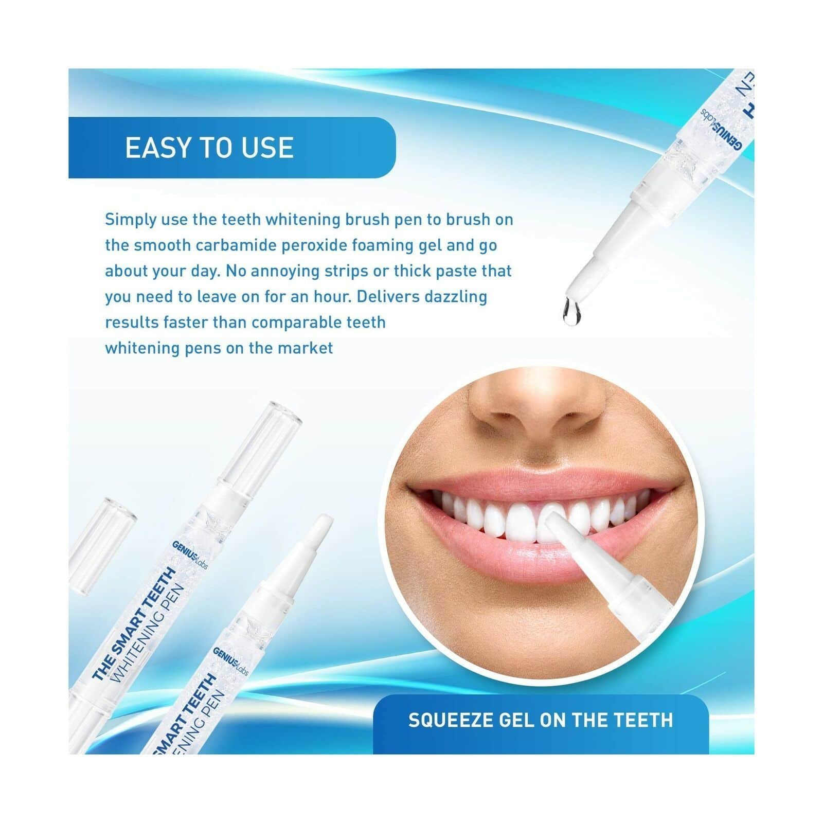 genius labs teeth whitening pen