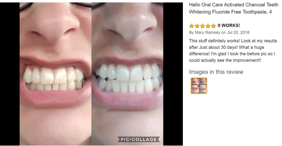 hello charcoal toothpaste reviews