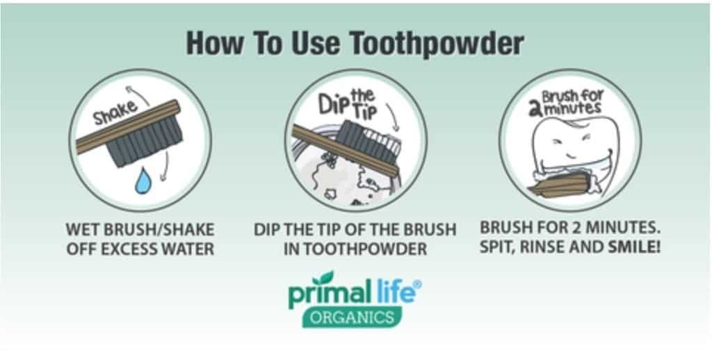 primal life dirty mouth tooth powder